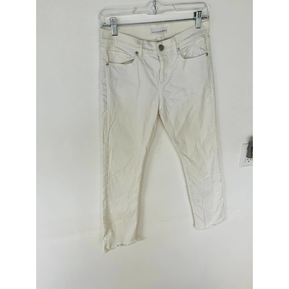 Loft Made and Loved Straight Ankle Jeans